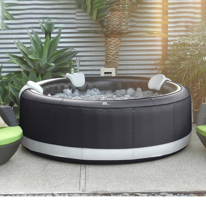 4 Person Outdoor Round گرداب Inflatable Hot Tub Protable Massage Bathtubs 5