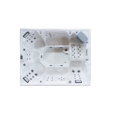 وان گرم مستطیل مستقل با گرمایش الکتریکی قدرتمند 3KW / 110 ~ 220V برای اسپا و ماساژ