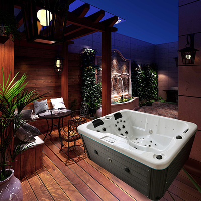 Whirlpool وان آبگرم در فضای باز استخر حیاط خلوت برای جکوزی جکوزی 3 نفره