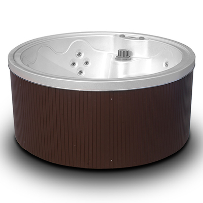 1200L 5 نفره وان گرم آریستک آکریلیک شکل گرد وان آبی وان حمام آب آشامیدنی